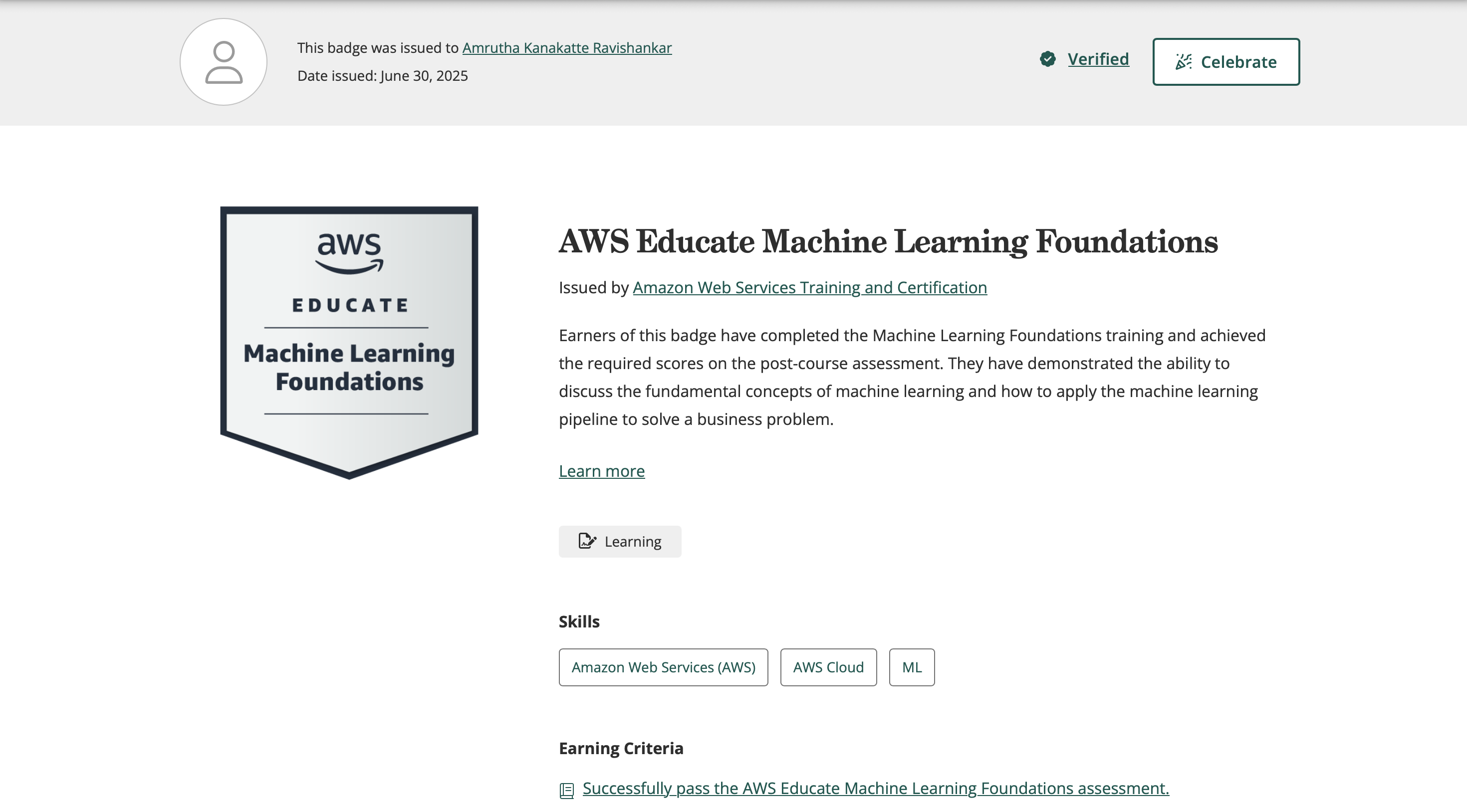ML Foundation